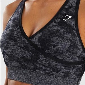 Gymshark Camo Seamless Sports Bra